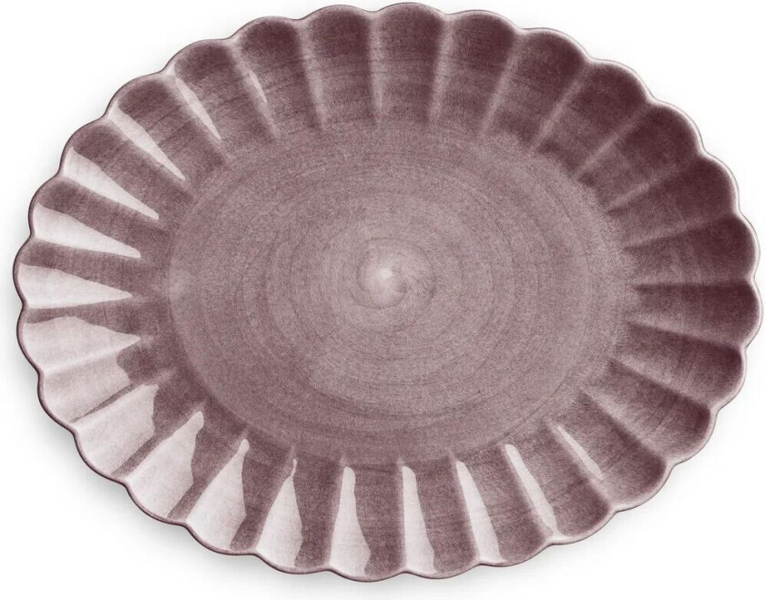 Oyster fat 30 x 35 cm Plomme