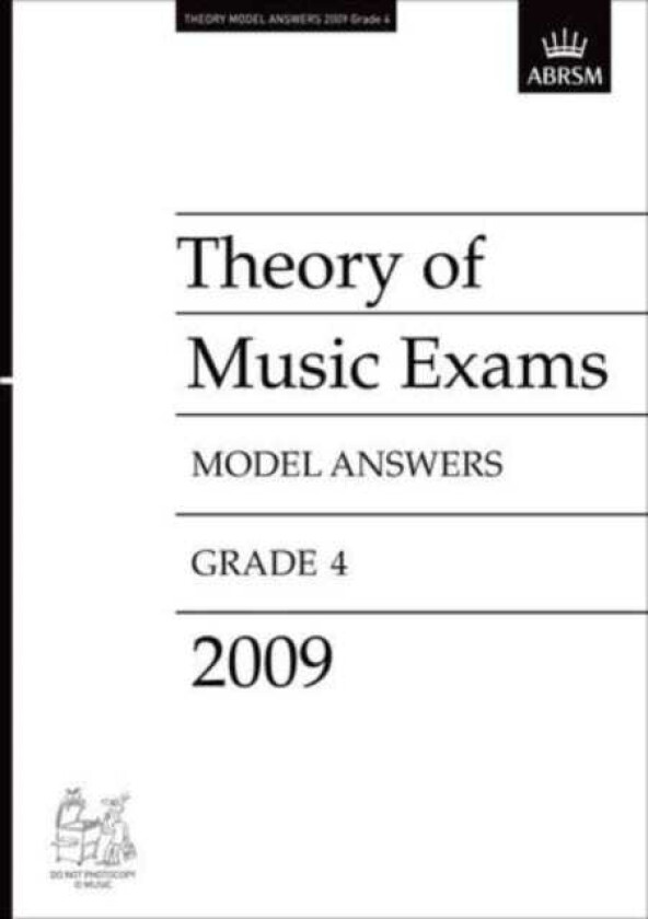 Theory of Music Exams Model Answers Grade 4 2009