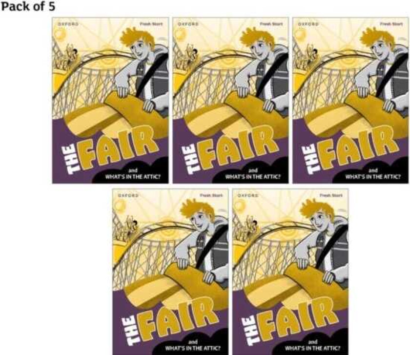 Read Write Inc. Fresh Start Readers: Book 7: The Fair & What's in the Attic? Pack of 5