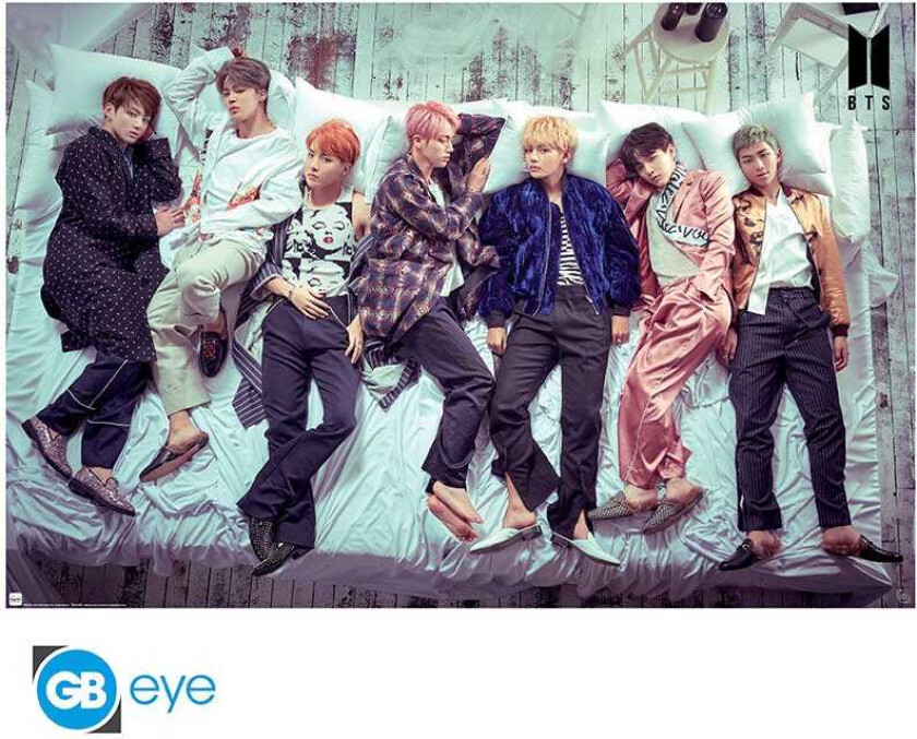 BTS Plakat Group Bed