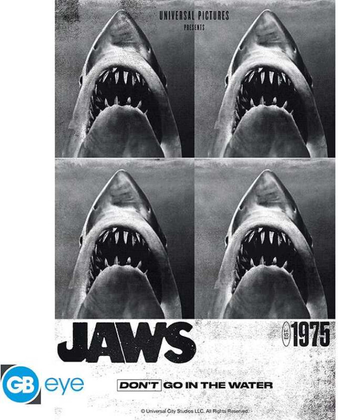 Jaws Plakat 1975 Poster