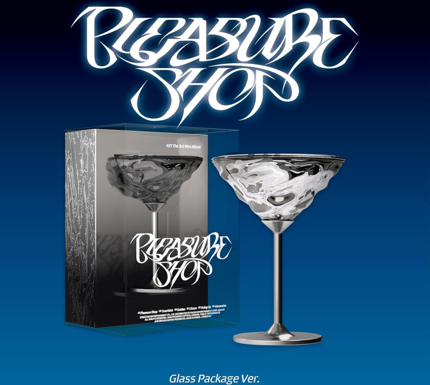 Key  Pleasure Shop  Package Version  incl. Photobook + Photocard  CD