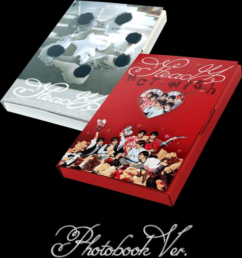 NCT Wish Steady Photobook Version Random cover incl. Photobook, Sticker, Folded Poster + Photocard CD