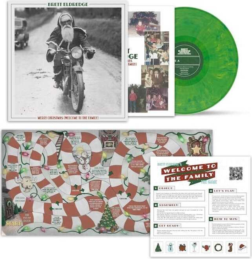 Brett Eldredge Merry Christmas (Welcome to the Family) LP/Vinyl