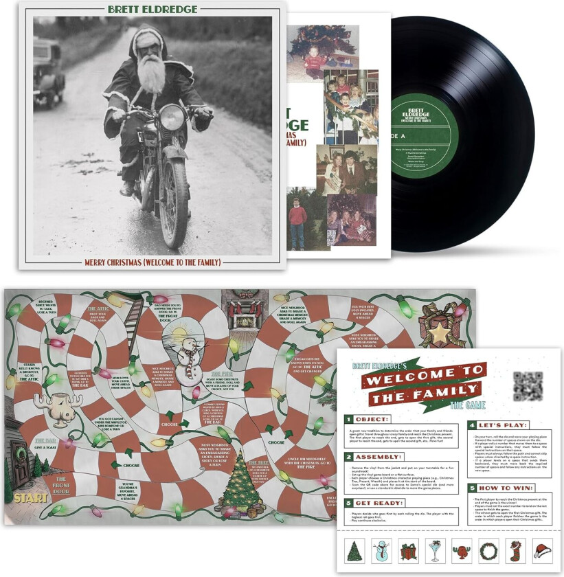 Brett Eldredge Merry Christmas (Welcome to the Family) LP/Vinyl