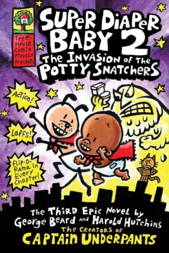 Super Diaper Baby 2 The Invasion of the Potty Snatchers av Dav Pilkey