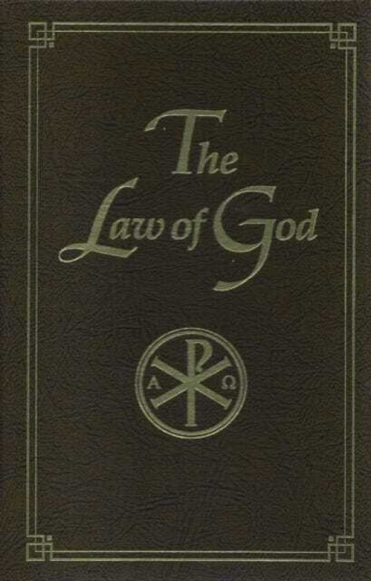 The Law of God For Study at Home and School