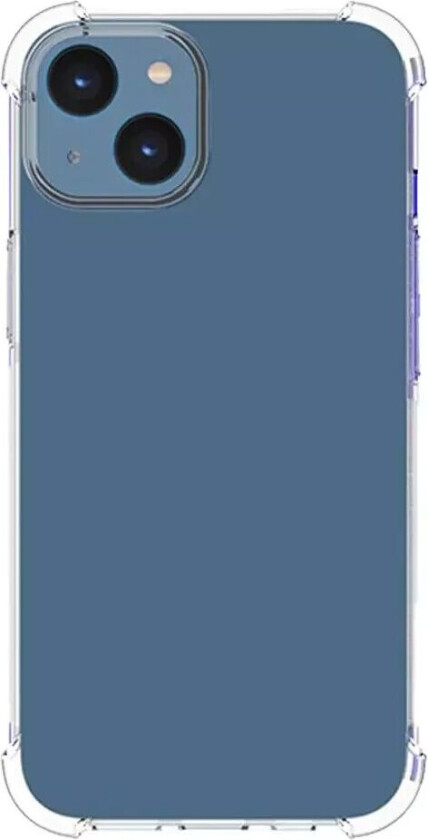 iPhone 14 Fleksibelt Plast Deksel - Gjennomsiktig