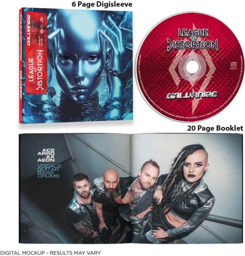 League Of Distortion Galvanize CD