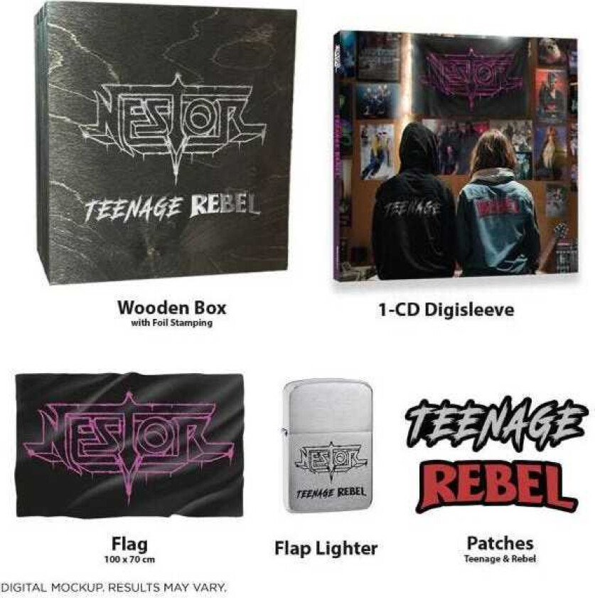 Nestor Teenage Rebel CD