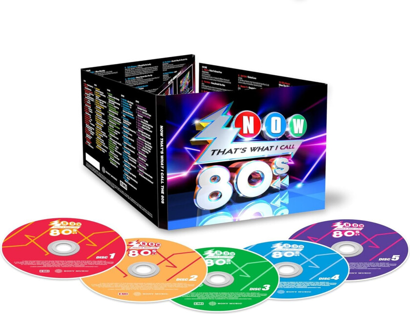 Diverse Artister Now That's What I Call the 80s CD