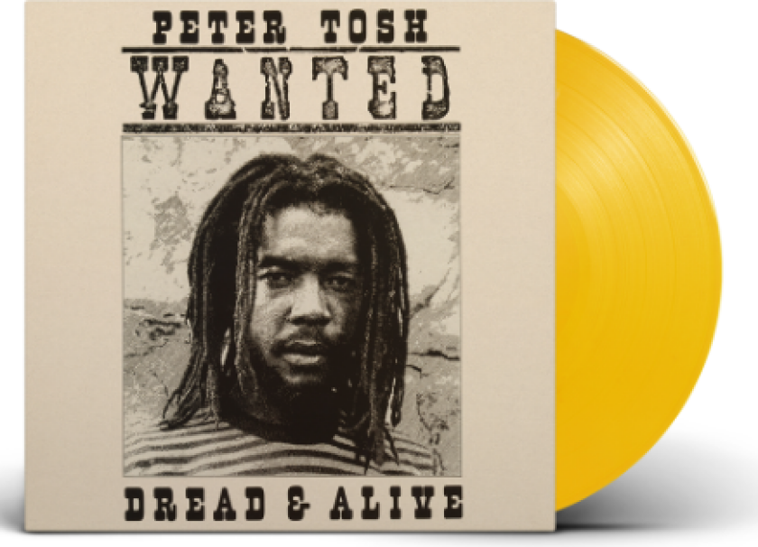Peter Tosh Wanted Dread and Alive LP/Vinyl