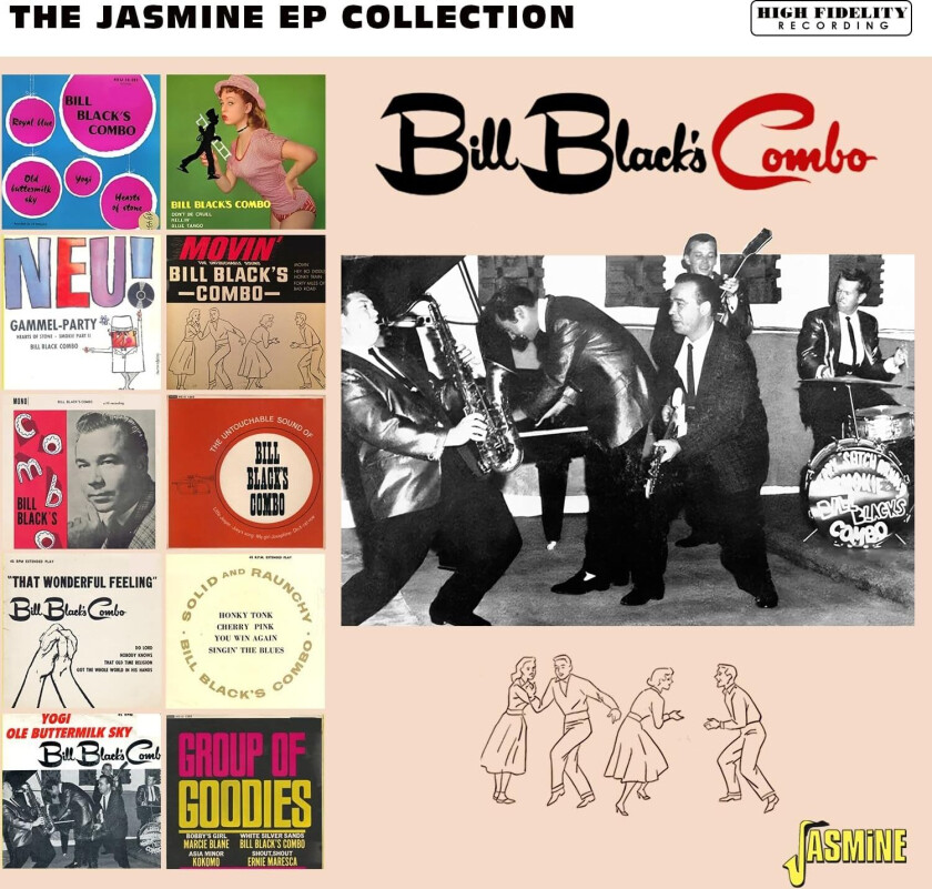 Bill Black's Combo The Jasmine EP Collection CD