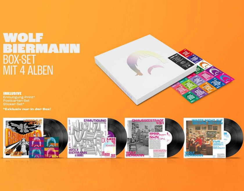Wolf Biermann Wolf Biermann: Zeiten verbinde LP/Vinyl