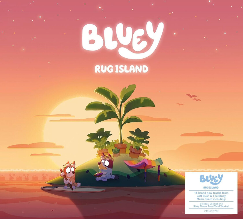 Joff Bush Bluey: Rug Island CD