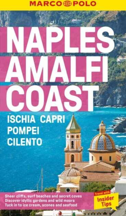 Naples & Amalfi Coast Marco Polo Pocket Travel Guide with pull out map Ischia, Capri, Pompei, Cilento