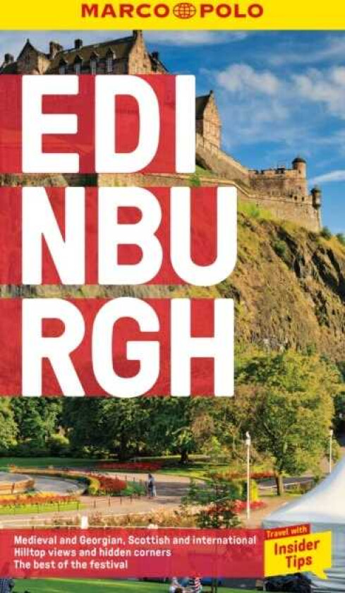 Edinburgh Marco Polo Pocket Travel Guide with pull out map
