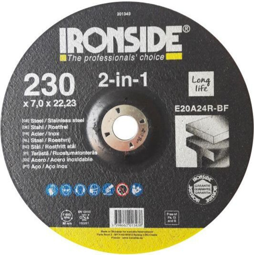 201343 Navrondell F27, 2-in-1 230 x 7 x 22 mm