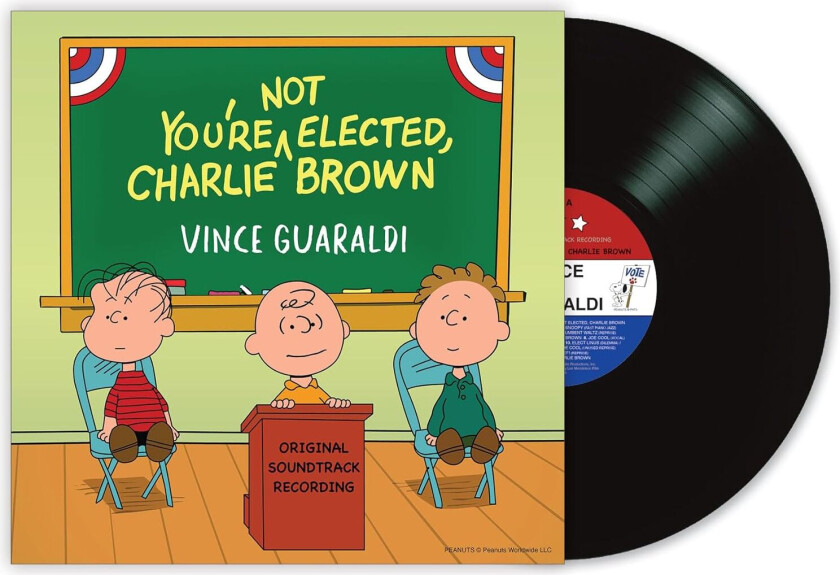 Vince Guaraldi You're Not Elected, Charlie Brown LP/Vinyl
