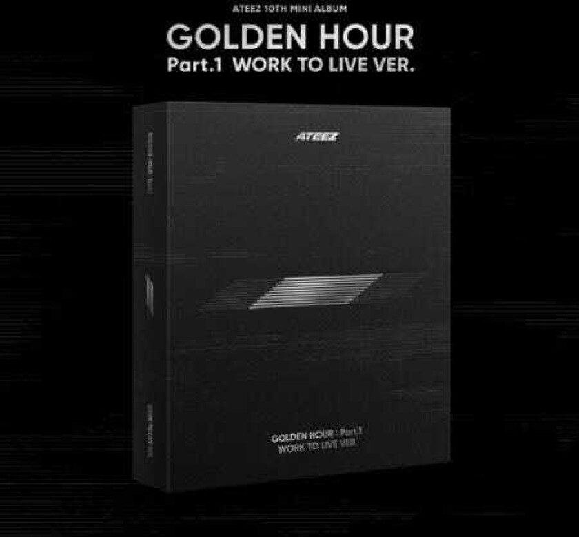 Ateez Golden Hour Part.1 Work To Live Version incl. 4 Versions CD