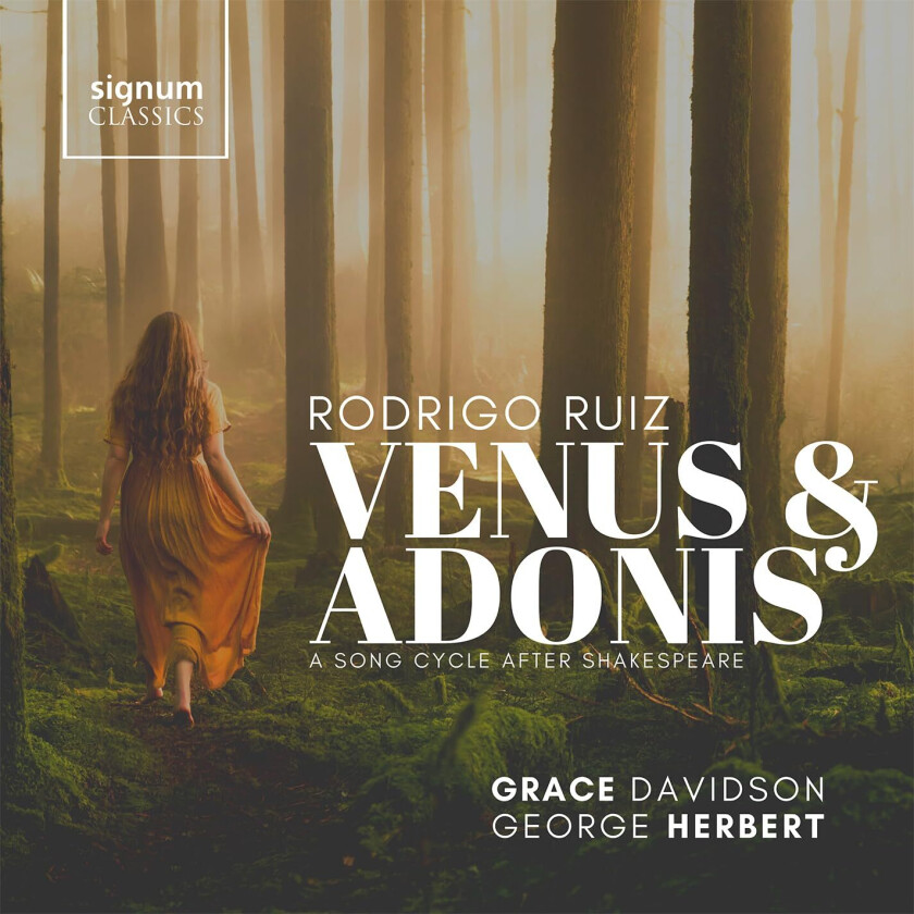Grace Davidson, George Herbert Ruiz: Venus & Adonis A Song Cycle after Shakespeare CD