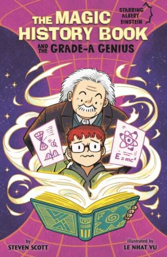 The Magic History Book and the GradeA Genius Starring Einstein!
