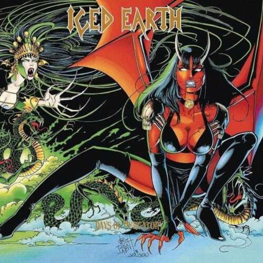 Iced Earth Days Of Purgatory LP/Vinyl