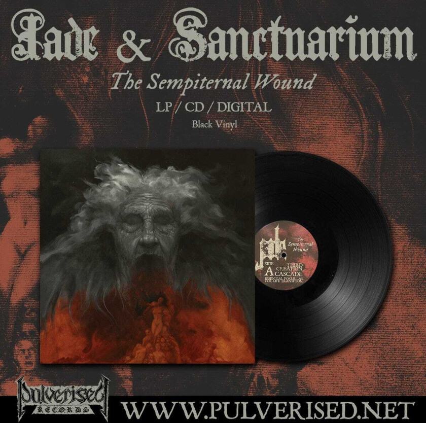 Jade (Metal), Sanctuarium The Sempiternal Wound LP/Vinyl