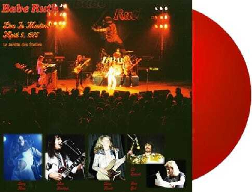 Babe Ruth Live In Montreal April 9, 1975 LP/Vinyl