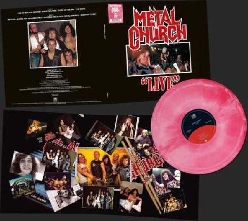 Metal Church Live LP/Vinyl