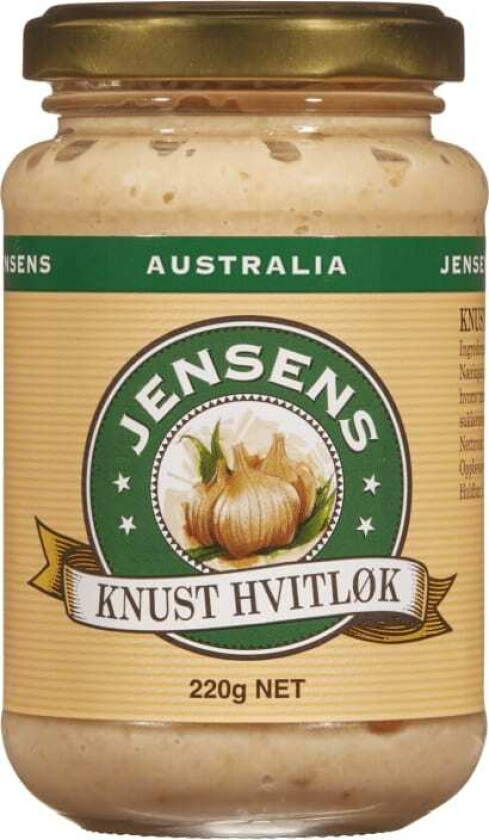 Hvitløk Knust 220g