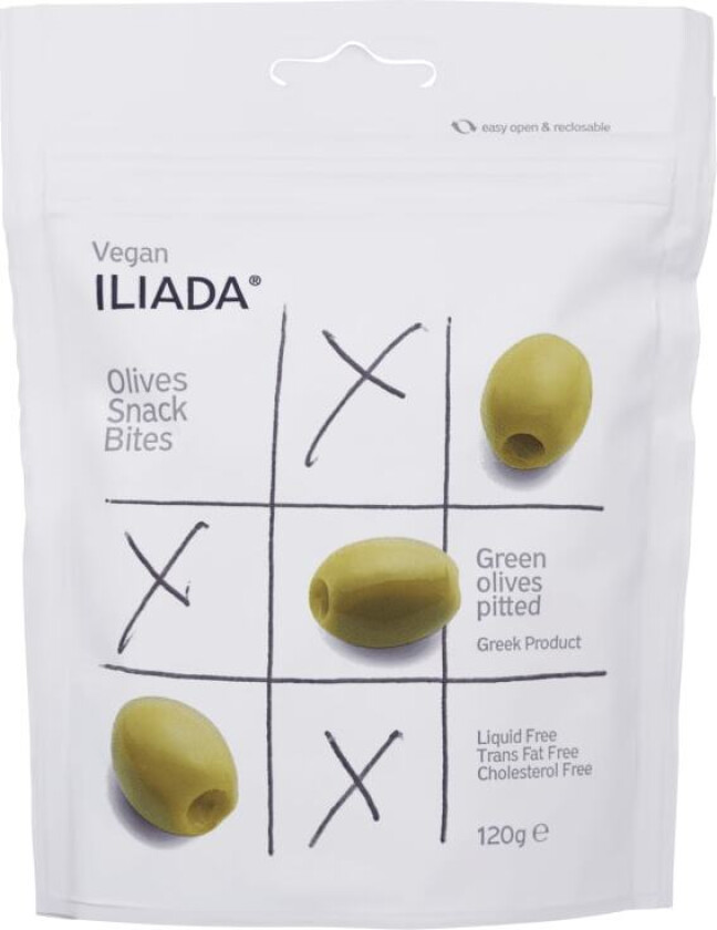 Oliven Grønn u/Sten 120g
