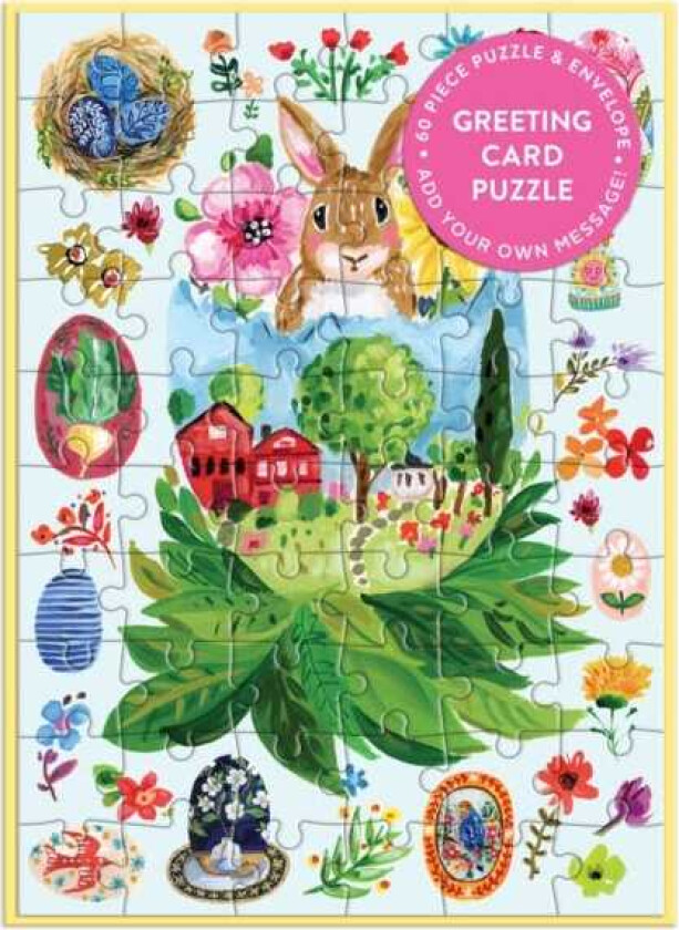Artisanal Eggs Greeting Card Puzzle
