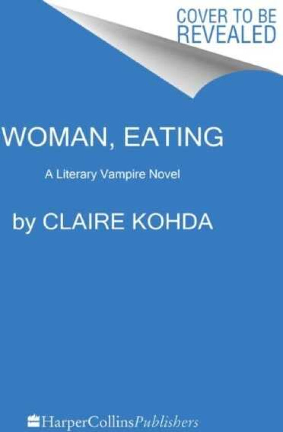 Woman, Eating A Literary Vampire Novel