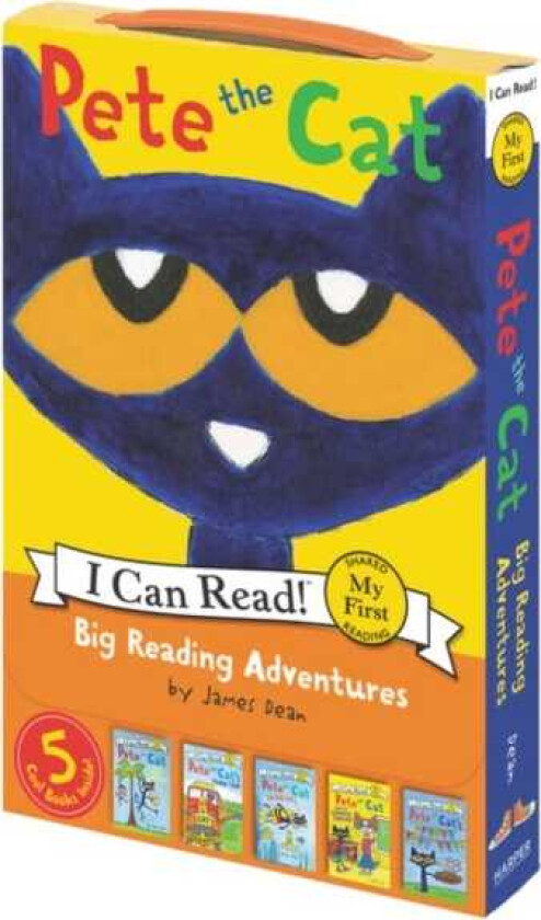 Pete the Cat: Big Reading Adventures 5 FarOut Books in 1 Box!