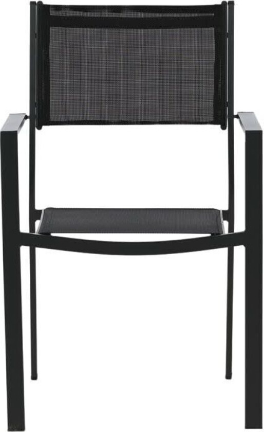 Copacabana hagestol stabelbar svart.