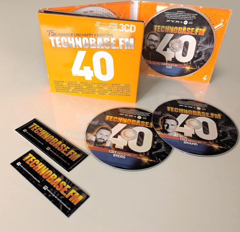 Diverse Electronica TechnoBase.FM Vol. 40 CD