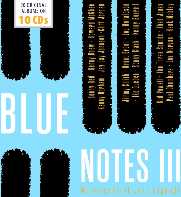 Diverse Jazz Blue Notes Vol. 3 (20 Original Albums) CD