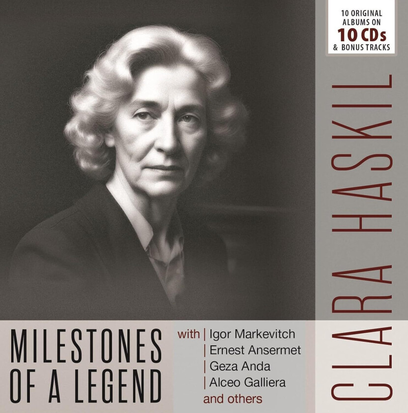 Clara Haskil Milestones Of A Legend (10 Original Albums) CD