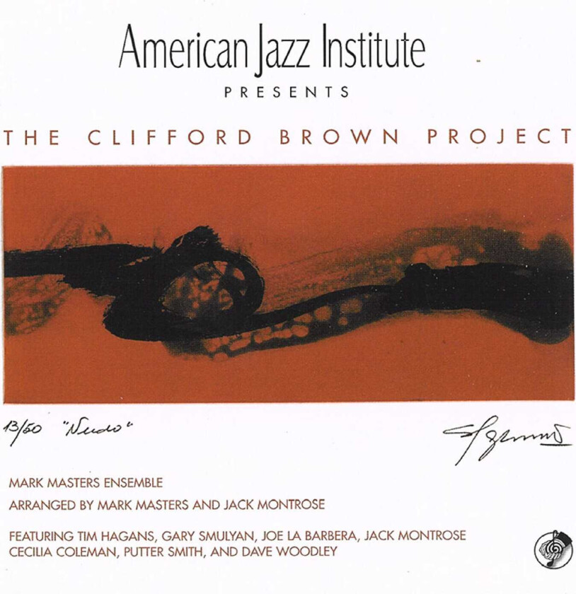 Mark Masters  Clifford Brown Project  CD