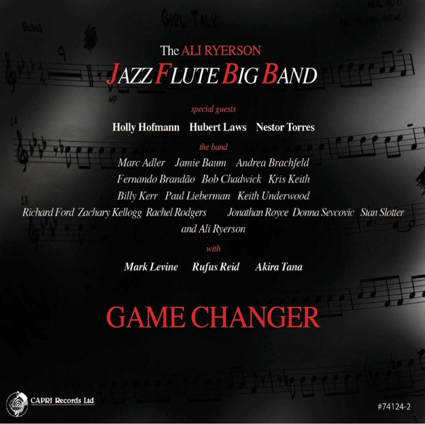 Ali Ryerson  Game Changer  CD