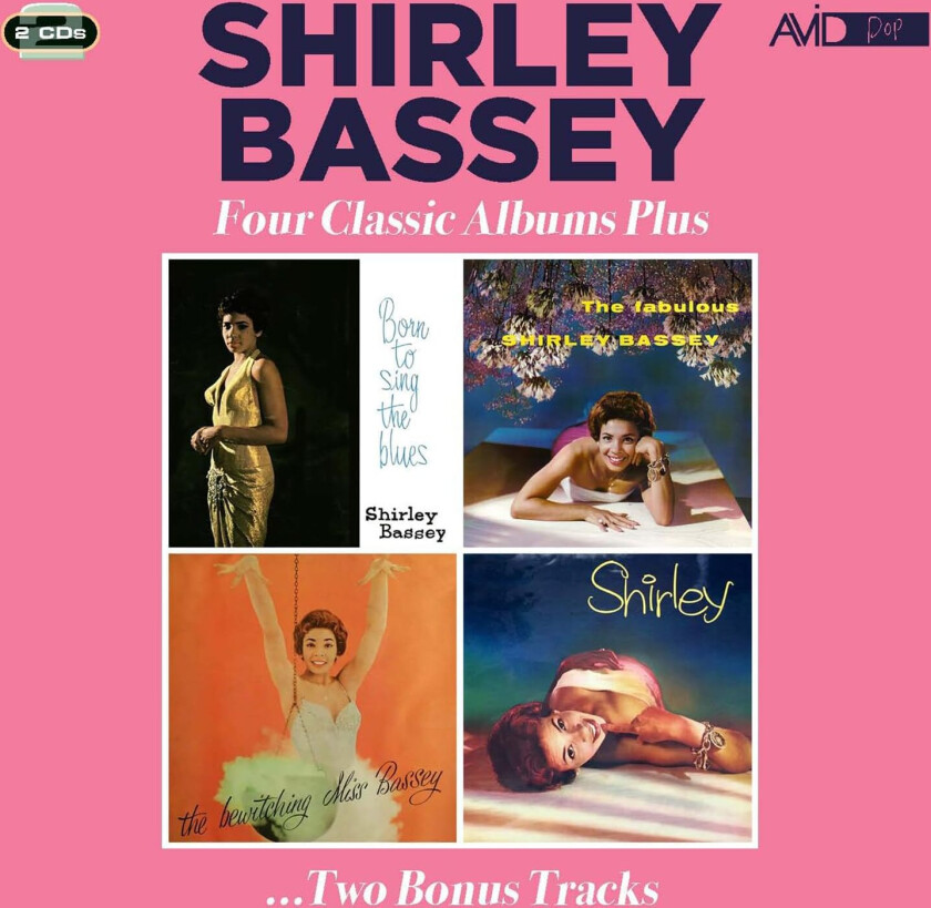 Shirley Bassey Four Classic Albums Plus (Born To Sing The Blues / The Fabulous / The Bewitching Miss Bassey / Shirley) CD
