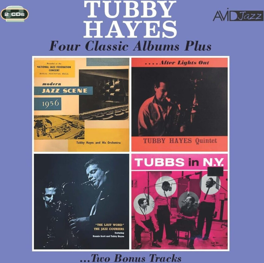 Tubby Hayes  FOUR CLASSIC ALBUMS PLUS  CD