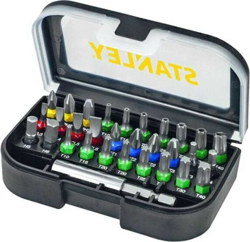 Stanley STA60490-XJ Bitssett 31 deler