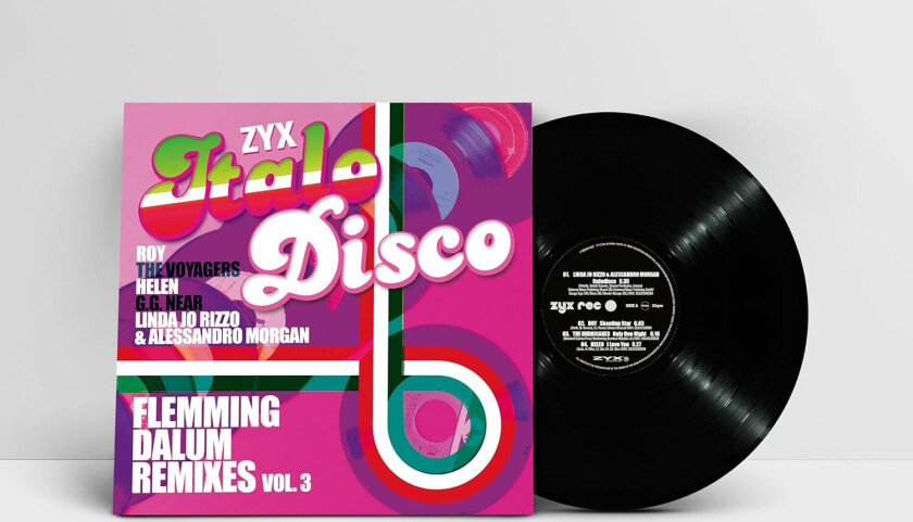 Diverse Artister, Flemming Dalum ZYX Italo Disco: Flemming Dalum Remixes Vol. 3 LP/Vinyl