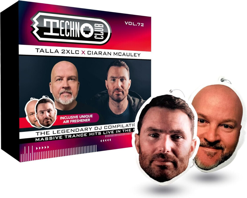 Diverse Electronica, Talla 2XLC, Ciaran McAuley Techno Club Vol. 72 CD