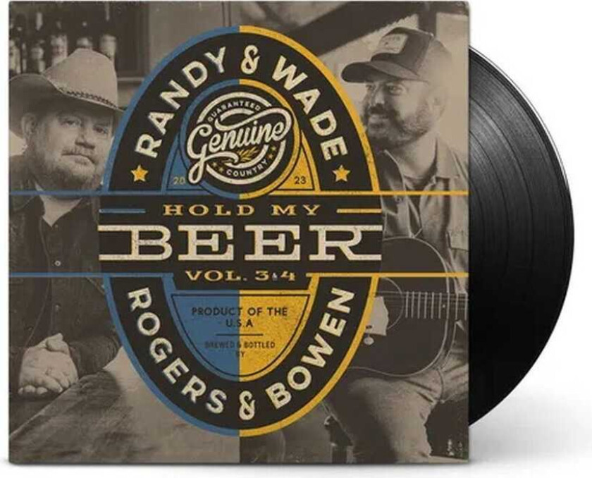 Randy Rogers & Wade Bowen Hold My Beer Vol. 3 & 4 LP/Vinyl