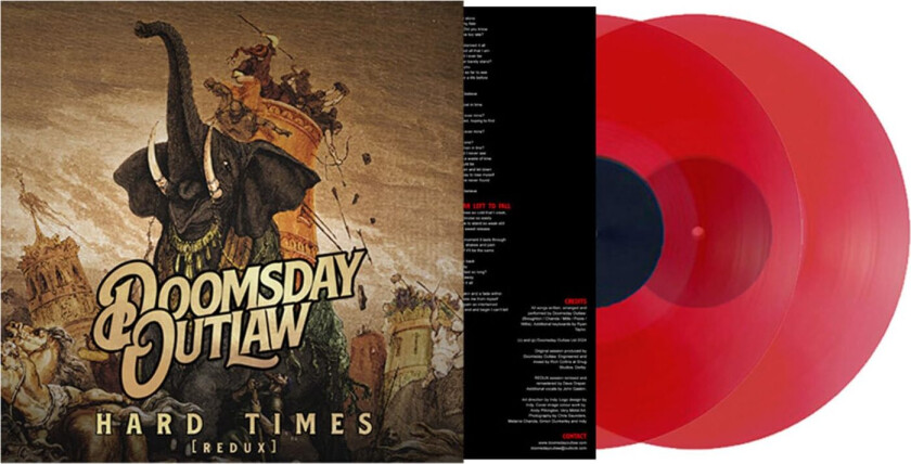 Doomsday Outlaw Hard Times LP/Vinyl
