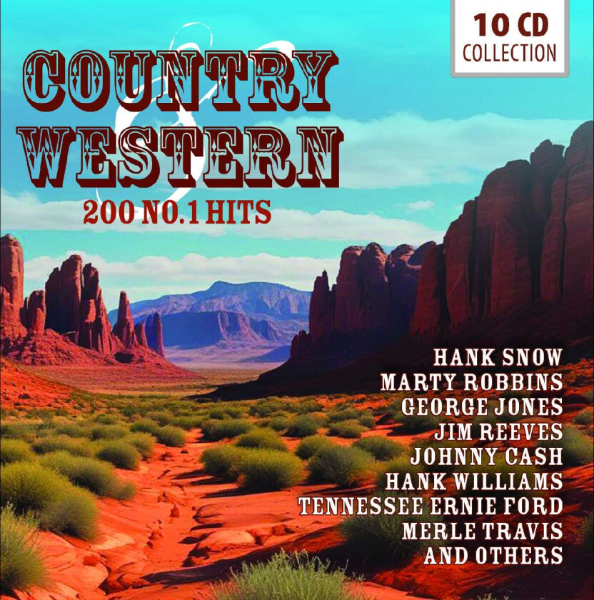 Diverse Country Country & Western 200 No. 1 Hits CD