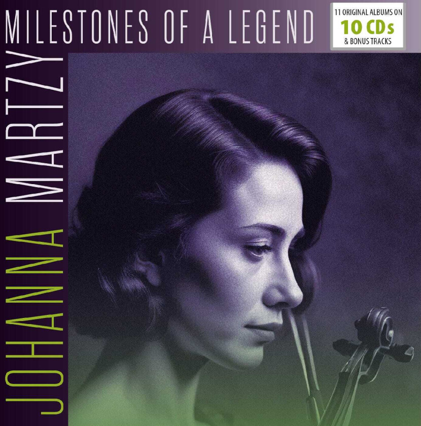 Johanna Martzy Milestones of a Legend CD